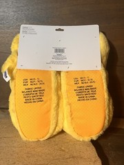 Peeps Marshmallow SLIPPERS Kids Easter Blue Plush Bunny PEEPS sz 13-1 NEW