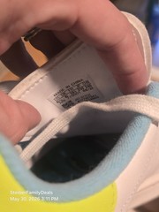 Adidas Stan Smith Monsters Inc Mike Sulley White Sneakers Youth Kid Shoes Sz 6.5