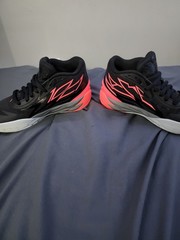 Mint condition PUMA MB.02 LaMelo Ball boys Basketball Sneaker US 5 Pink/Gray/Bla