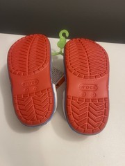 New Limited edition Super Mario Light-Up Crocs Kids Size 11c