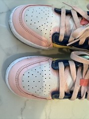 Nike Air Jordan 1 Low SE Canvas candy Youth Size 4 Dv1323-100 EUC