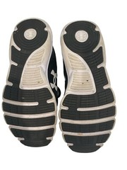 Size 4y- Under Armour Assert 9 Wide Low Black White Boy/Girl