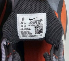 Nike Air Max 270 React Running Shoes Grey Orange ACG BQ0103-006 7Y