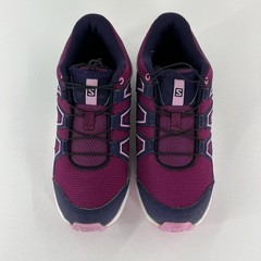 Salomon Speedcross Junior Trail Running Shoes Kids 4 Hiking Quicklace Pink Plum