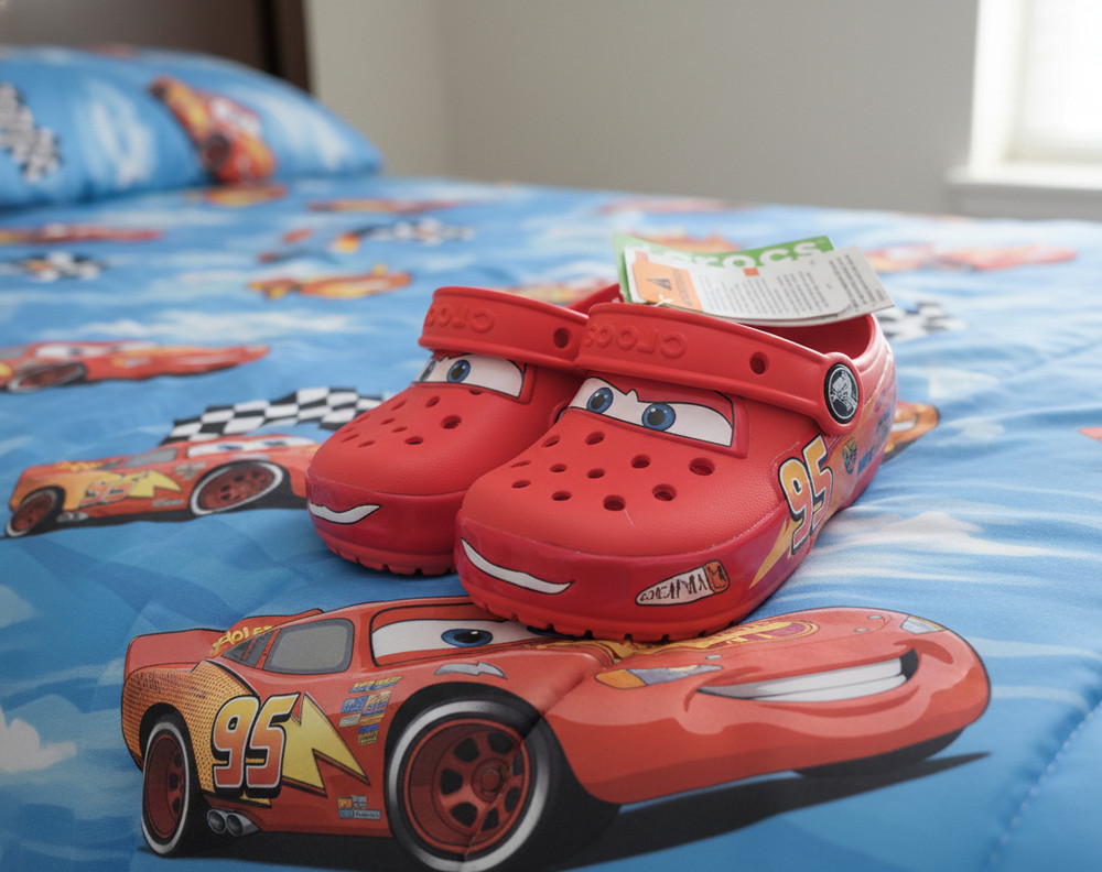 Lightning McQueen Crocs – Original Special Edition, Unisex, Super Comfortable ❤
