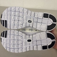 Nike Grade School Free Run 2 White Black Wolf Grey GS 4.5/W6 DD0163-100