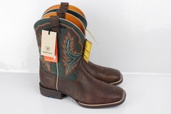 Ariat Youth Wilder Western Boot Size 2 Hat Box Brown 10047010
