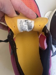 Nike Waffle One Unisex Kids Sneaker US 4Y Pink/Purple/Yellow/Black DC0481-600