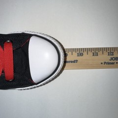 Converse Chuck Taylor All Star Black Red Plaid Unisex Kids Sneakers 1 640462F