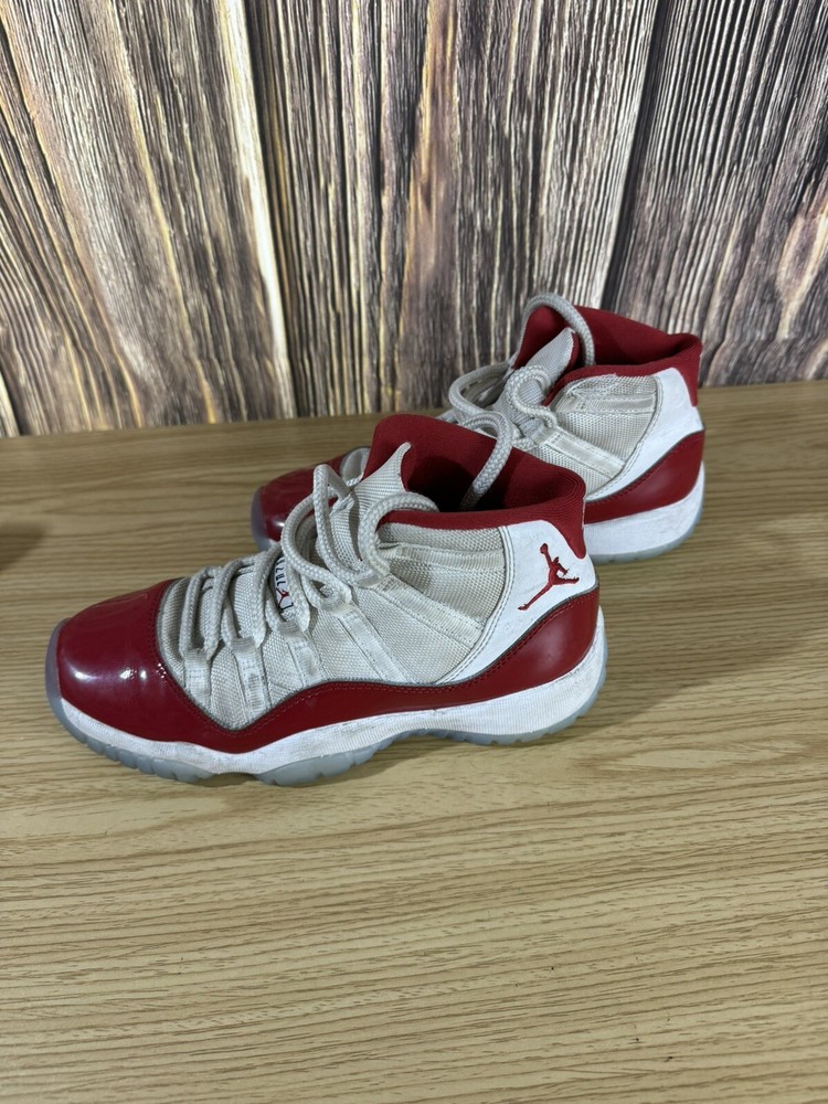 2022 Nike Air Jordan 11 Retro GS Cherry Youth Size 4Y Red Shoes 378038 116
