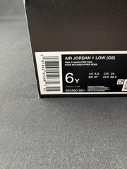 Nike Air Jordan 1 Low Valentines Day Pink 553560-661 GS Big Kid Sz 4Y, 5.5Y, 6Y
