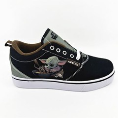 Heelys Pro 20 Prints Mandalorian Star Wars Black Bison Lily Pad Kids Sneaker