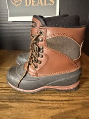 Ranger Jackson Winter Boot size 2 Brown Black -20 degrees NWT
