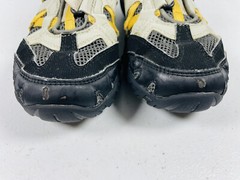🔥 Merrell • Waterpro Z-Rap Kids Dark Gray/Yellow Shoes • Kids Junior Size 2