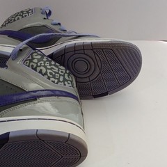 Nike Dunk Mid Top Unisex Kids Sneakers Gray/Purple/Black US 8.5