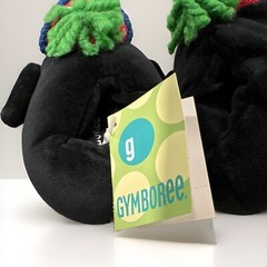 NWT Vintage Gymboree 2004 Penguin Playground Holiday Cozy Slippers Size 5/6 HTF