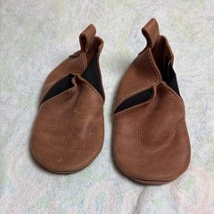 Freshly Picked Brown leather Kids Moccasins