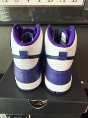 Nike Dunk High Electro Purple Midnight Navy (GS)