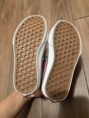 Red And Black Hightop Vans Kid Size 11c