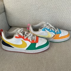 Nike FQ8373-902 Multicolor Kids Sneaker US 6Y Synthetic Low Top Athletic Shoe