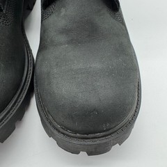 Timberland Black Leather Boot Junior 6.5M Waterproof Insulated Gorpcore Workwear