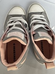 Converse Chuck Taylor All Star Madison Gray Pink Sneaker Kids US Size 3