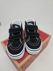 Vans Sk8-Mid Reissue V, Size Kids 11, Black/White