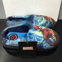Disney Marvel Spider-Man Kids Slip On Slippers Size US 2 / EU 33