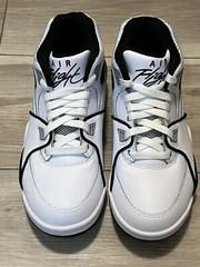 Nike Air Flight 89 GS White/Black-Wolf Grey Kids Shoes HF0406 102 Size 6.5Y