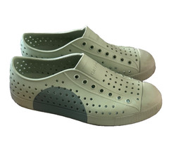 Native Jefferson Kid Size Juniors 4 Greens Slip On Sneaker