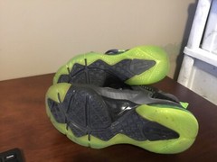 Lebron 9 GS Dunkman Electric Grey Dark Neon Green 472664-003 Youth 6.5 (CON71)