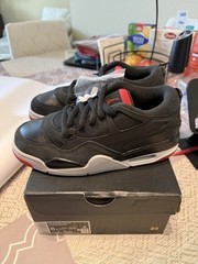 Jordan Air Jordan 4 RM (GS) Low Top Black/Red/Gray Kids 6Y FQ7938-061