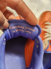Nike Dunk Low SE GS Everything You Need Sneakers 5Y Safety Orange Sail Blue Joy