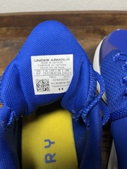 Under Armour Curry Flow 11 Basketball Shoes Dub Nation Size 6Y Kids WMN 7