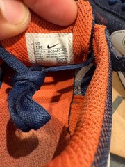 NIKE WAFFLE ONE PS NAVY BLUE MELON RED WHITE DC0481-401 PRESCHOOL SZ 13 C