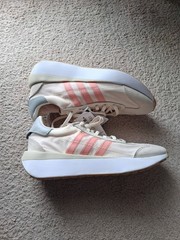 Adidas Unisex Kids Country XLG White-Silver-Clay Sz 5.5 IF3698