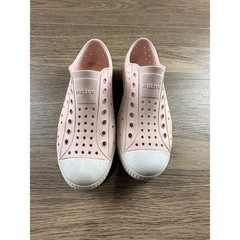Native Jefferson Kids Shell Pink EVA Slip On Water Shoes Sneakers Round toe 2
