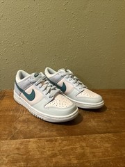 Nike Dunk Low (GS) FD1232-002 Grey Mineral Teal Blue Pink Size 6 Y