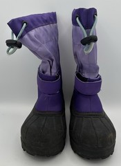 Columbia Powderbug Plus II Winter Boots, Purple, Kids Size 1y