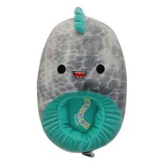 Squishmallows Chuey the Dinosaur Plush Slippers for Children 13/1
