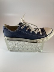 converse Youth size 2 blue low top sneaker all stars chuck taylor Classic