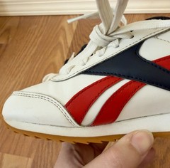 Reebok Kids Classic 2.0 Athletic Sneakers Unisex Size 12 School Shoes