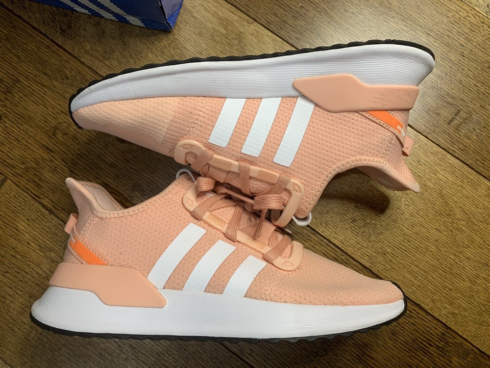 adidas U_Path Run Lace Up Kids Girls Sneakers Shoes Casual – Size 5 1/2