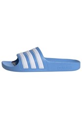 Sz adidas Unisex-Kid’s Adilette Aqua, Blue Burst/White/Blue Burst, 6