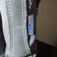 L.L Bean Duck Boots Kid Sz 1 Primaloft Snow Winter Lace Up Mid Calf Hiking Blue