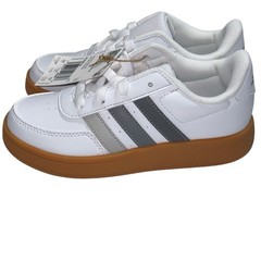 Adidas Withe Breaknet 2.0K Tennis Youth Shoes Sneakers SZ/11.5