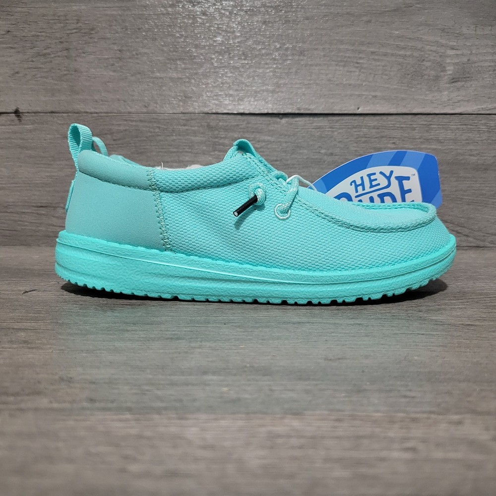 Hey dude perfect x wally funky youth J1 green teal