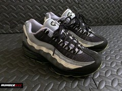 Nike Air Max – Black Grey Ivory Neon Green – US 4.5 Youth 307565-019 Kids Unisex