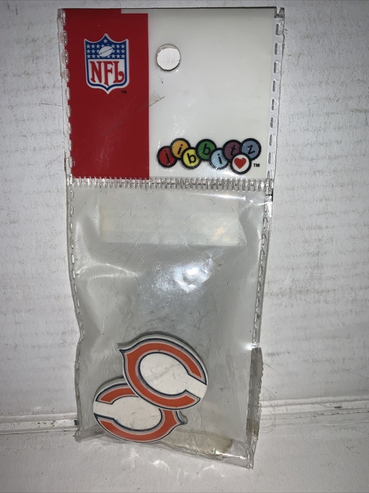 NFL Chicago Bears 2 Pack Authentic Crocs Jibbitz (NEW)