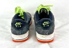 Nike Air Force 1 LV8 GS Felt Black Ghost Green Orange DZ5287-001 Kids Size 5Y